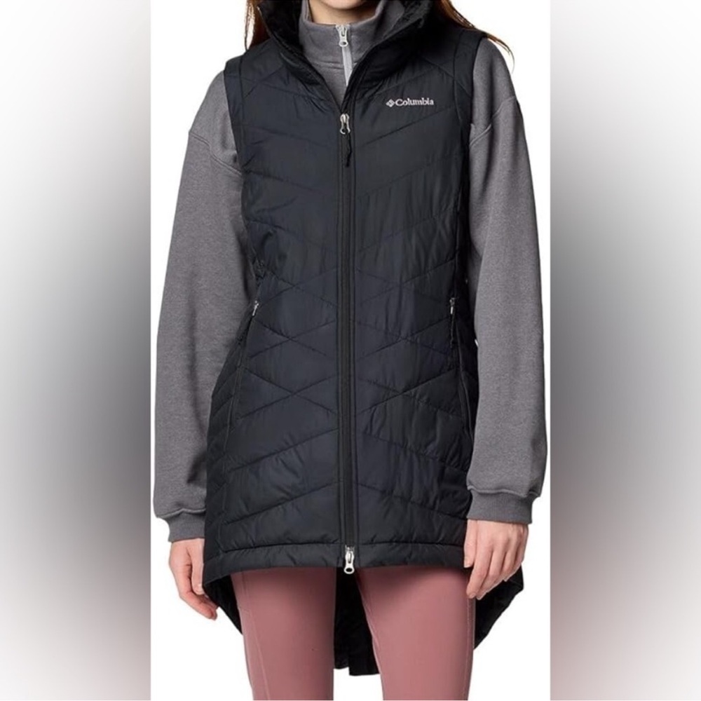 Columbia Omni-heat long vest size medium